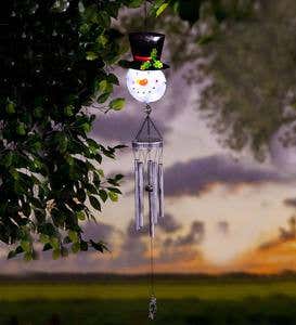 Festive Holiday LED Wind Chimes