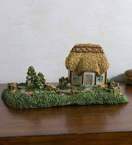 Solar Miniature Fairy Garden Scene