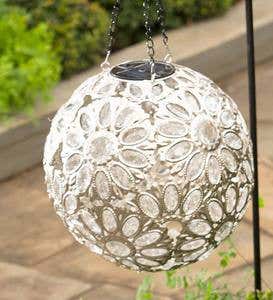 Hanging Solar Jewel Ball