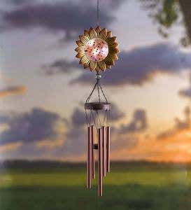 Lighted Fall Harvest Wind Chimes