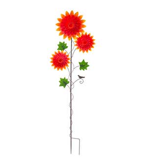 Chrysanthemum Garden Metal Stake