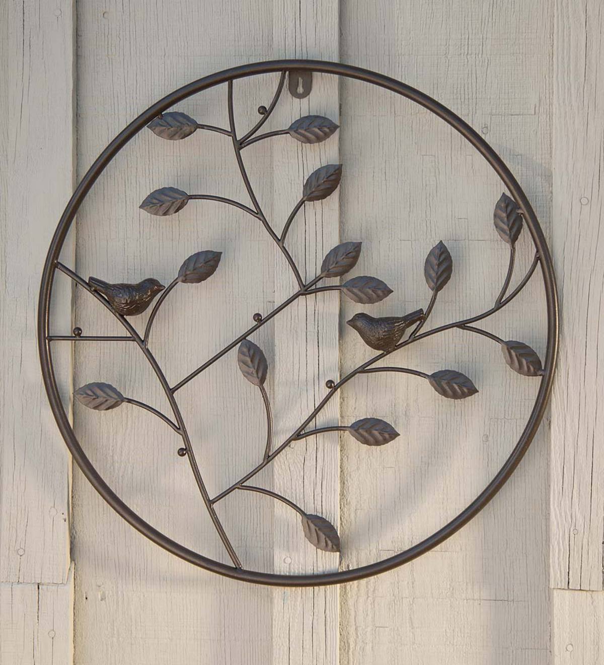 Birds and Branches Circle Wall Art
