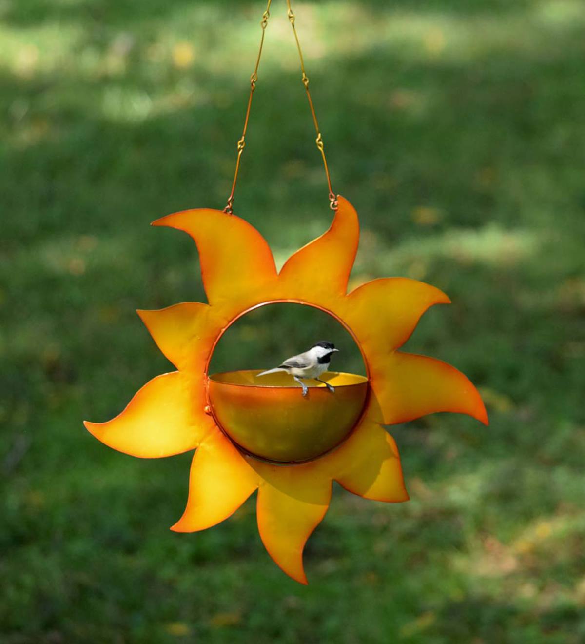 Handmade Metal Sun Bird Feeder