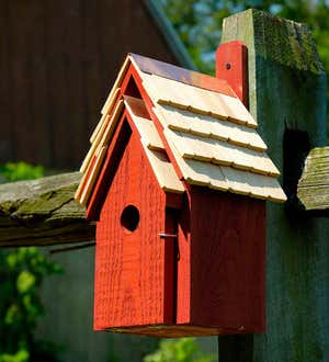 Bluebird Manor Cypress Birdhouse