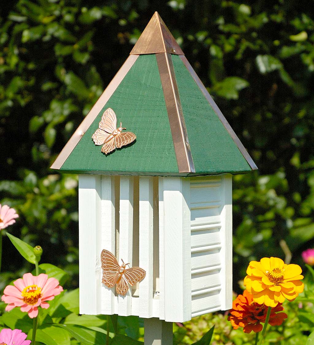 Flutterbye Cypress and Copper Butterfly House