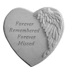 Cast Stone Forever Remembered Garden Stone