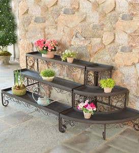 Plant Trays for Corner Plant Stand, Set of 3