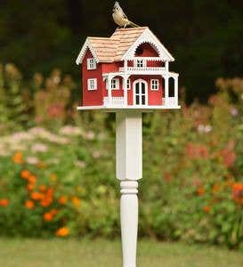 Shelter Island Birdhouse and Pole