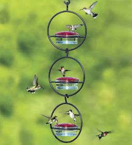 Hanging Sphere Hummingbird Feeder