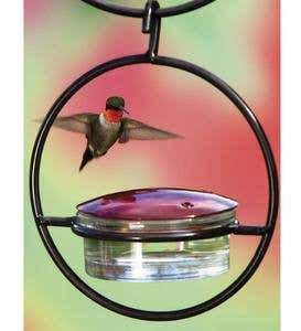 Hanging Sphere Hummingbird Feeder