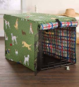 Bedtime Tails Dog Crate Cover
