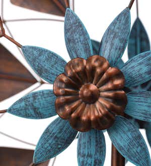 Midi Succulent Wind Spinner - Copper