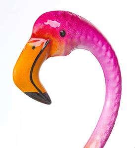 Iridescent Flamingo Wind Spinner