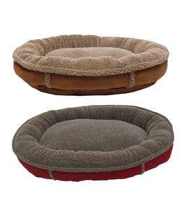 Round Comfy Cup Pet Bed, Medium