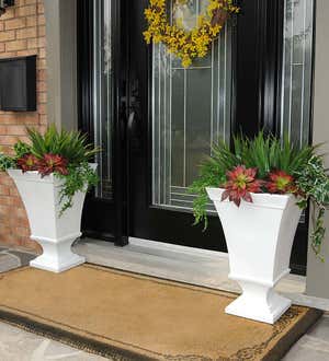 Richmond Self-Watering Pedestal Urn Planter