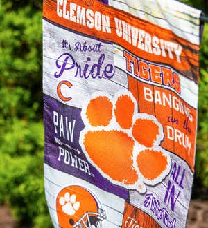 Double-Sided Fan Rules College Team Pride Linen House Flag