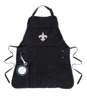 Deluxe Cotton Canvas NFL Team Pride Grilling/Cooking Apron