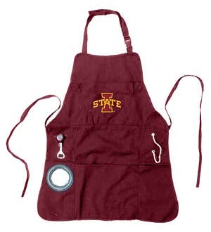 Deluxe Cotton Canvas College Team Pride Grilling/Cooking Apron