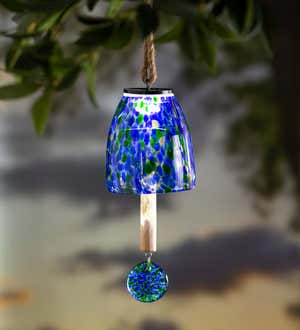 Special! Solar Art Glass Bell Chime