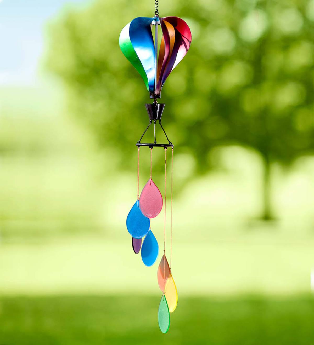 Hot Air Balloon Spinner and Wind Chime