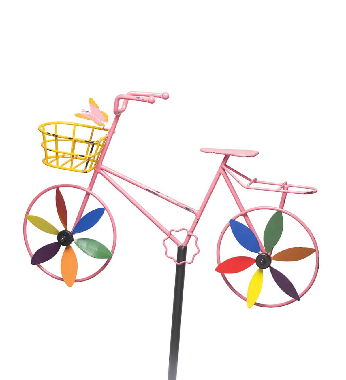 Bicycle Wind Spinner - Pink