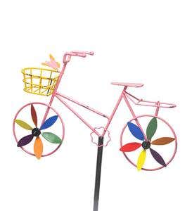 Bicycle Wind Spinner - White