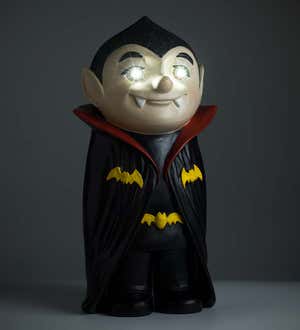 Indoor/Outdoor Lighted Dracula Shorty Halloween Statue