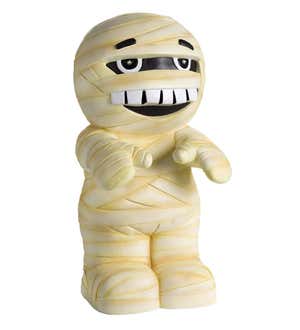 Indoor/Outdoor Lighted Mummy Shorty Halloween Statue