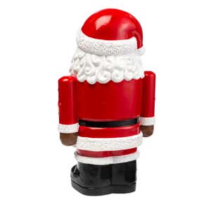 Indoor/Outdoor Lighted Santa Claus Shorty Statue