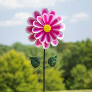 Dahlia Flower Wind Spinner