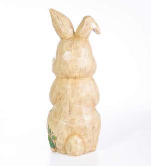 Indoor/Outdoor Lighted Bunny Rabbit Shorty Statue