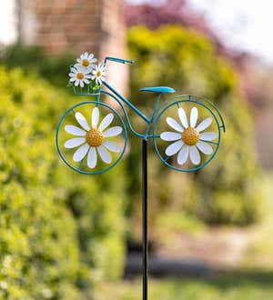 Daisy Bike Wind Spinner