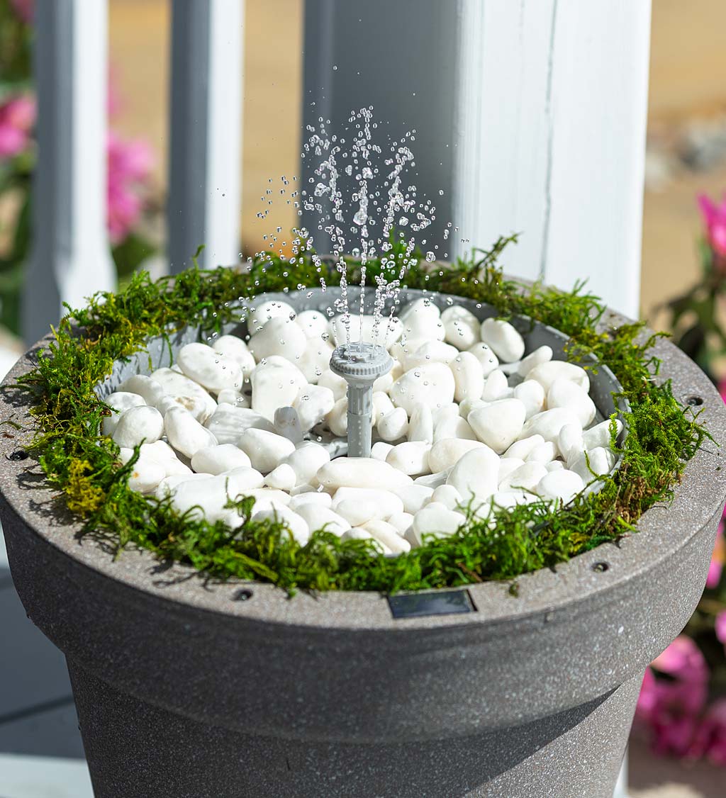 Hydria Cordless Rechargeable Smart Fountain Water Feature Kit