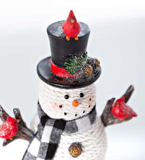 Snowman Family Holiday Accent, Set of 3