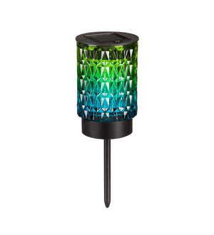 Colored Solar Pathway Lights