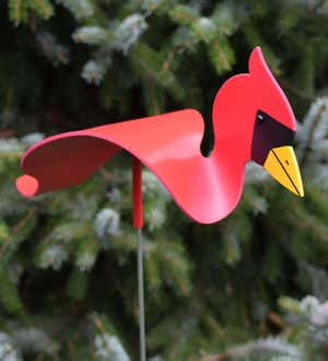 Dancing Cardinal Sculpture