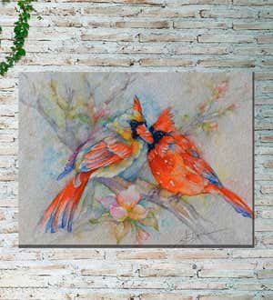 Cardinal Indoor/Outdoor Canvas Wall Art
