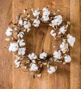 Decorative Cotton Wreath