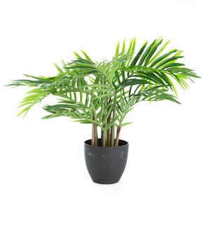 Faux Real Palm Tree Artificial Potted Plant