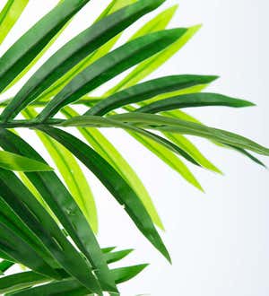 Faux Real Palm Tree Artificial Potted Plant