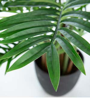 Faux Real Palm Tree Artificial Potted Plant