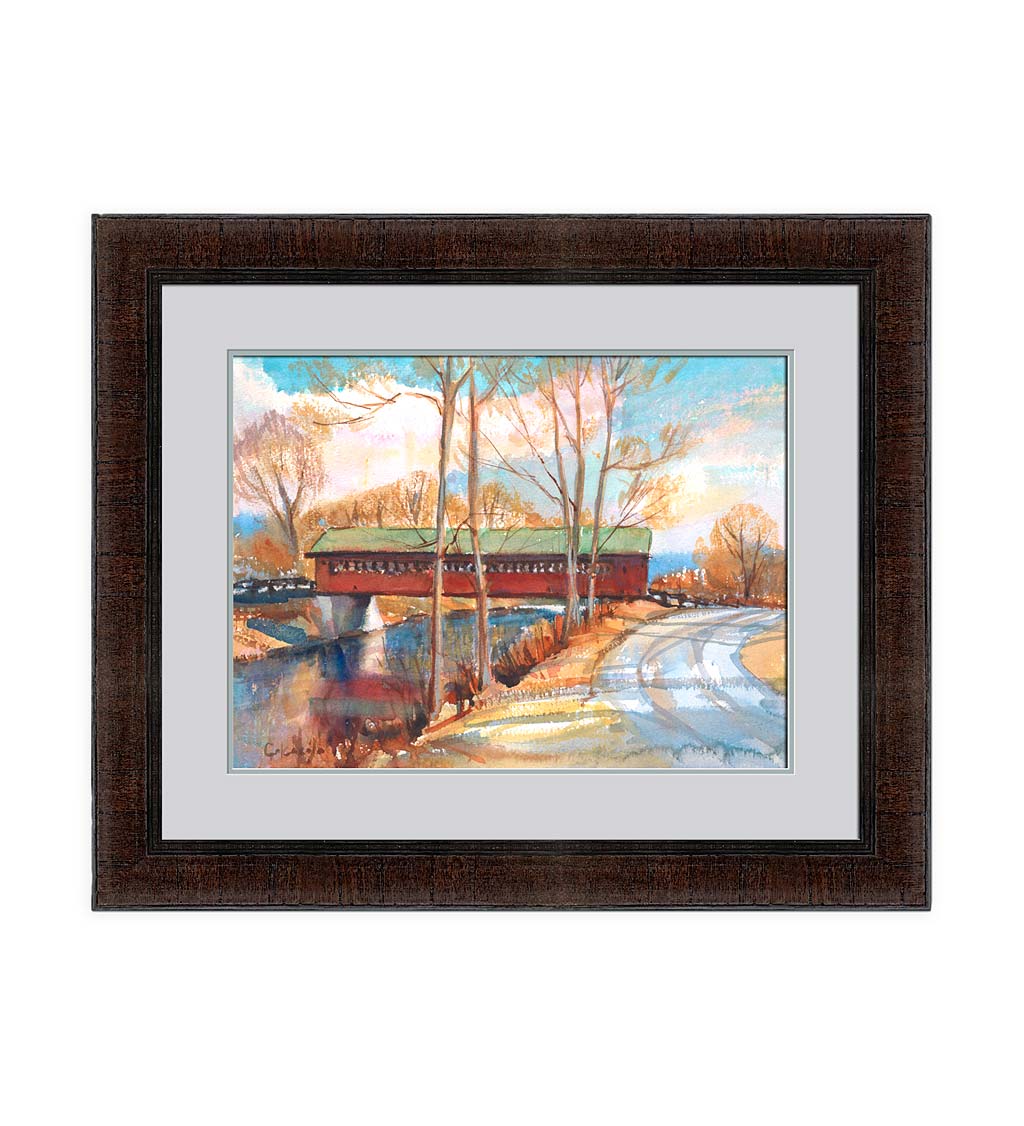 The Henry Bridge Framed Wall Art Painting