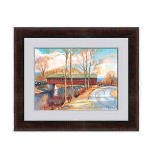 The Henry Bridge Framed Wall Art Painting