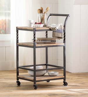 Deep Creek Kitchen Cart on Wheels