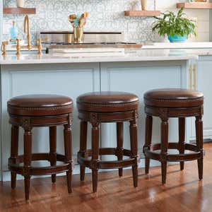 Chapman Swivel Seat Bar and Counter Stools