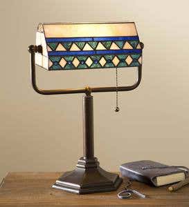 Camden Tiffany Banker's Lamp