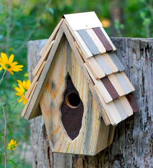 Vintage Wren Birdhouse