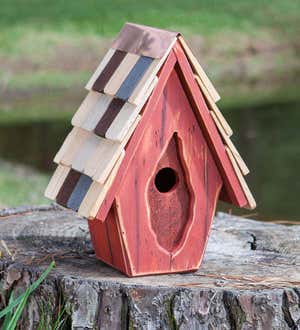 Vintage Wren Birdhouse