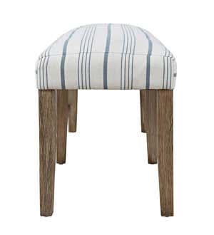 Hatteras Upholstered Backless Bench