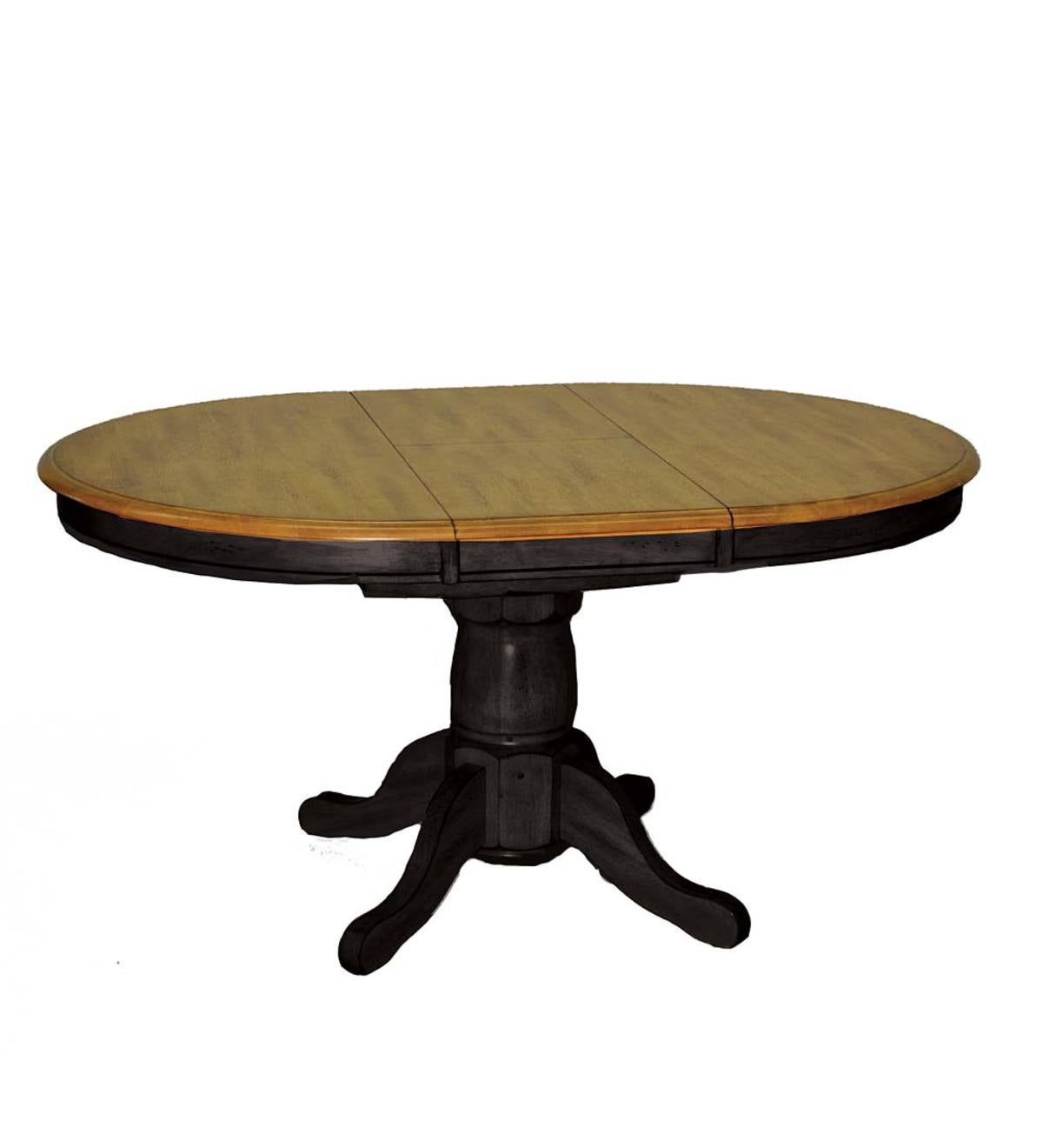 Yorkshire Rustic Oak Pedestal Dining Table
